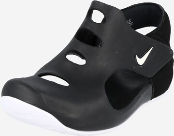 NIKE Beach & Pool Shoes 'Sunray Protect 3' in Black: front