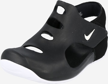 Flip-flops 'Sunray Protect 3' de la NIKE pe negru: față