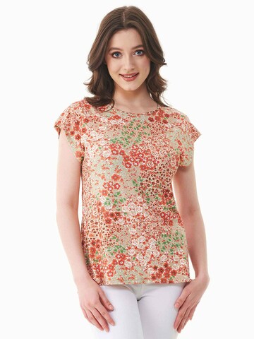 Organication T-Shirt in Mischfarben: Vorderseite