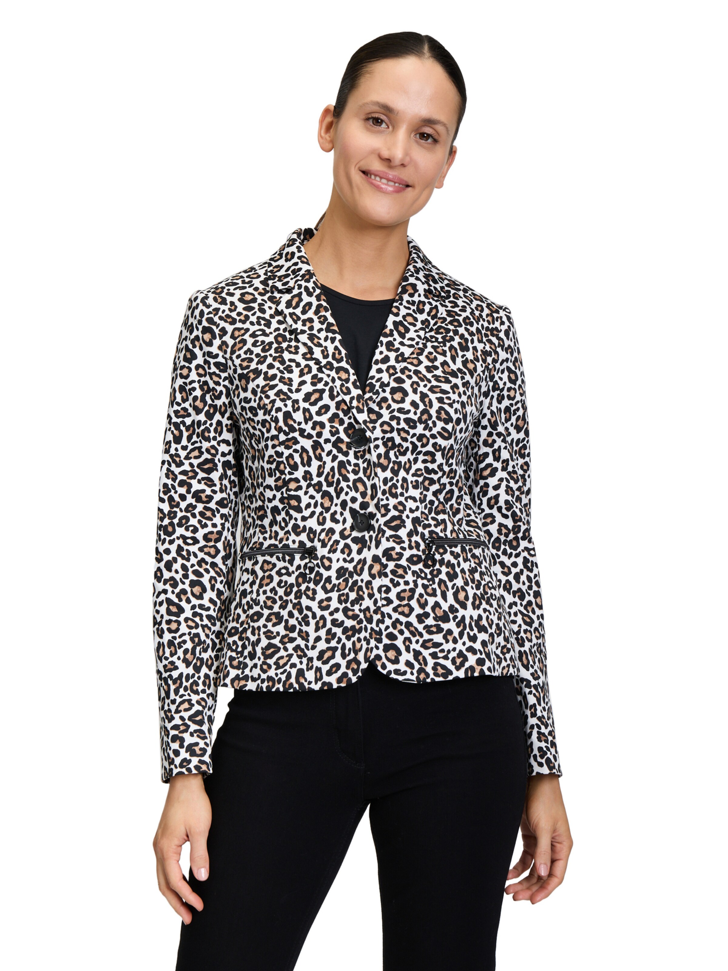 Betty Barclay Blazer in White: front