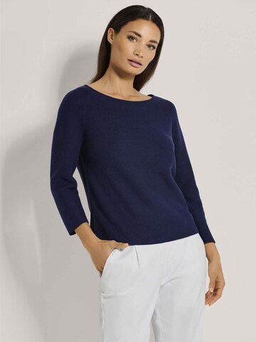 MADELEINE Pullover in Blau: Vorderseite