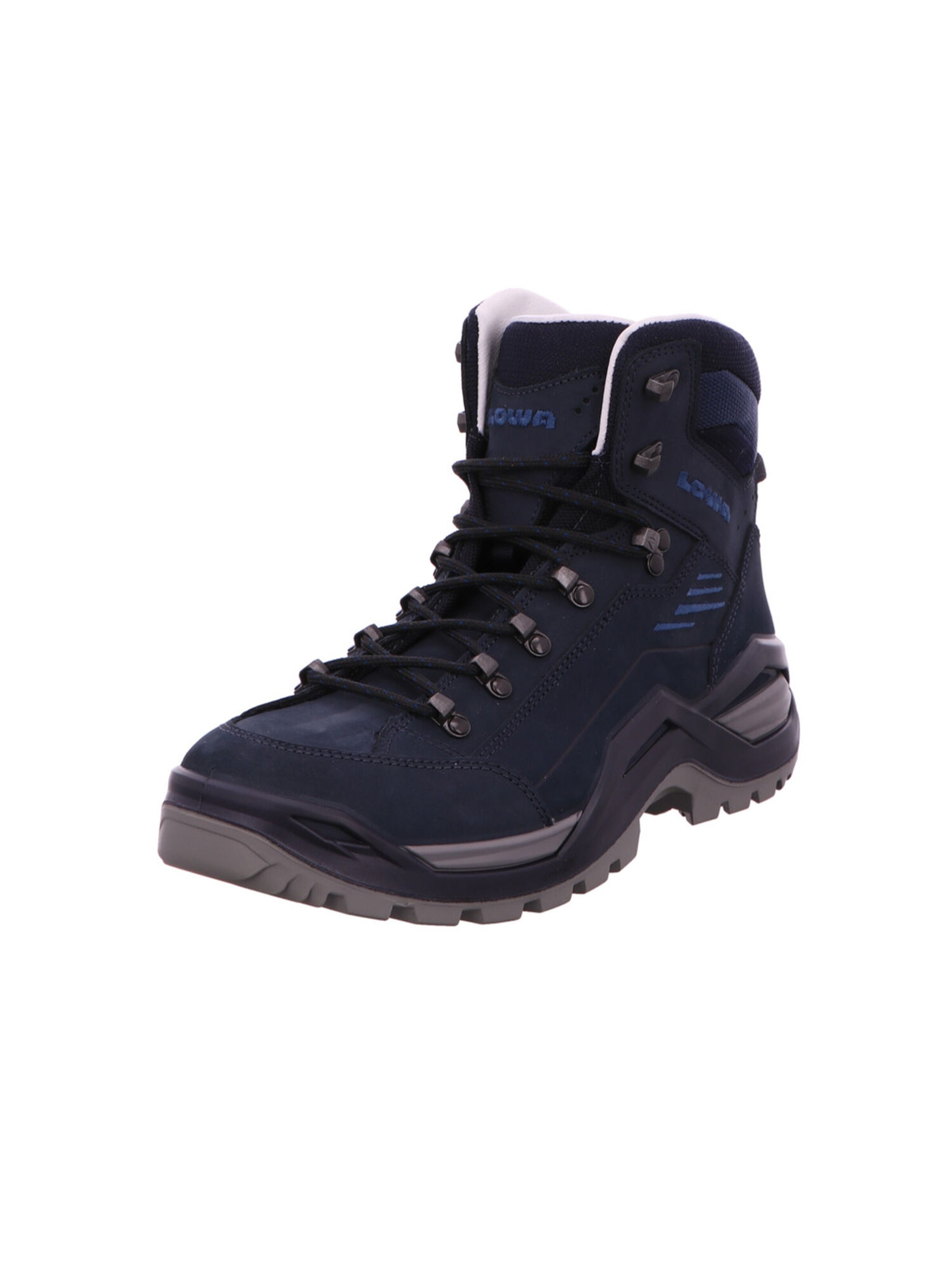 LOWA Boots 'RENEGADE EVO LL MID' in Blue: front