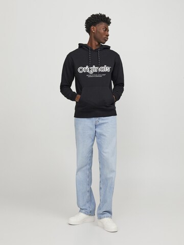 JACK & JONES Sweatshirt 'Lakewood' in Zwart