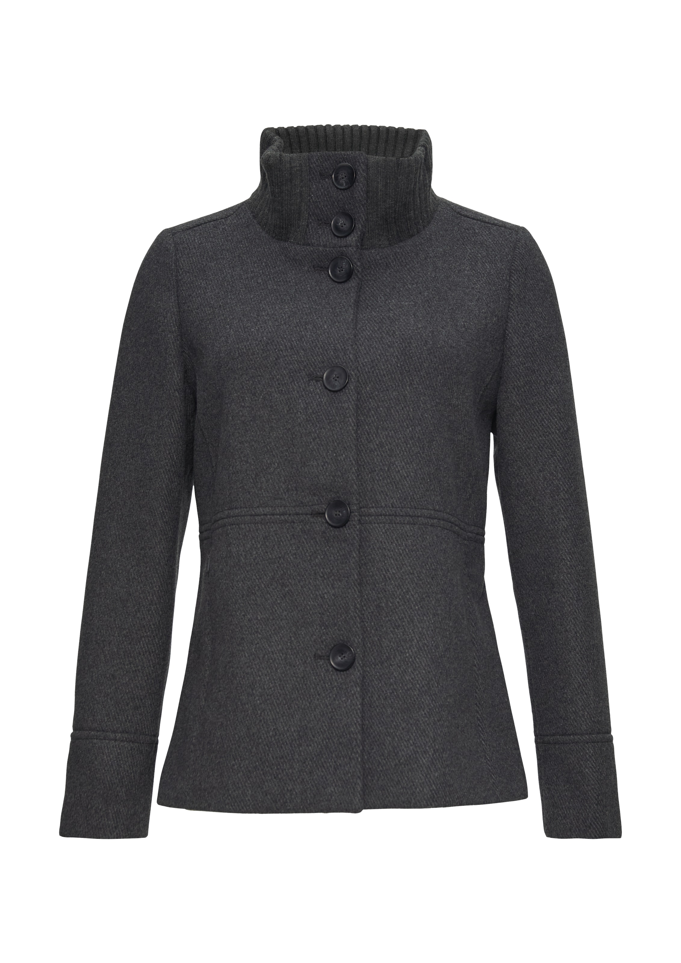 s.Oliver Přechodná bunda – šedá: přední strana