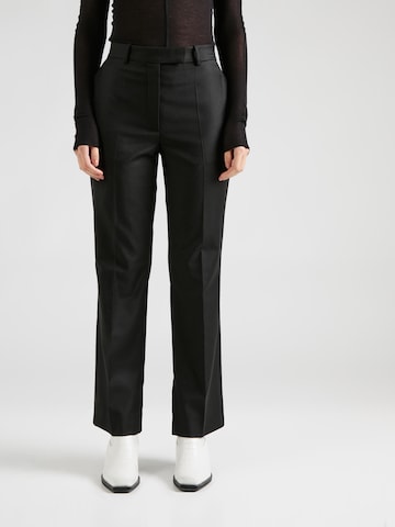 IVY OAK Regular Pantalon in Zwart: voorkant