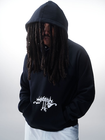 Luka Sabbat for ABOUT YOU Sweatshirt 'Lino' in Black: front