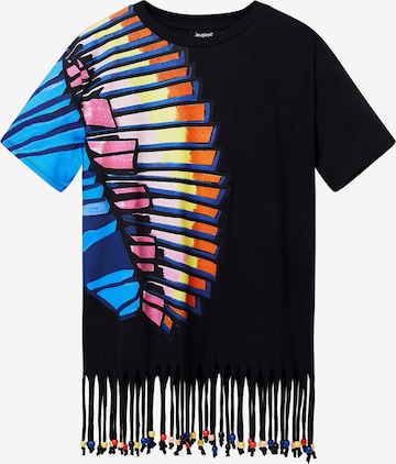 Maglietta 'Oahu' di Desigual in nero: frontale