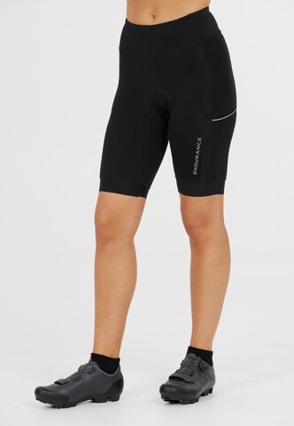 ENDURANCE Regular Fahrradtights 'Bray' in Schwarz: predná strana