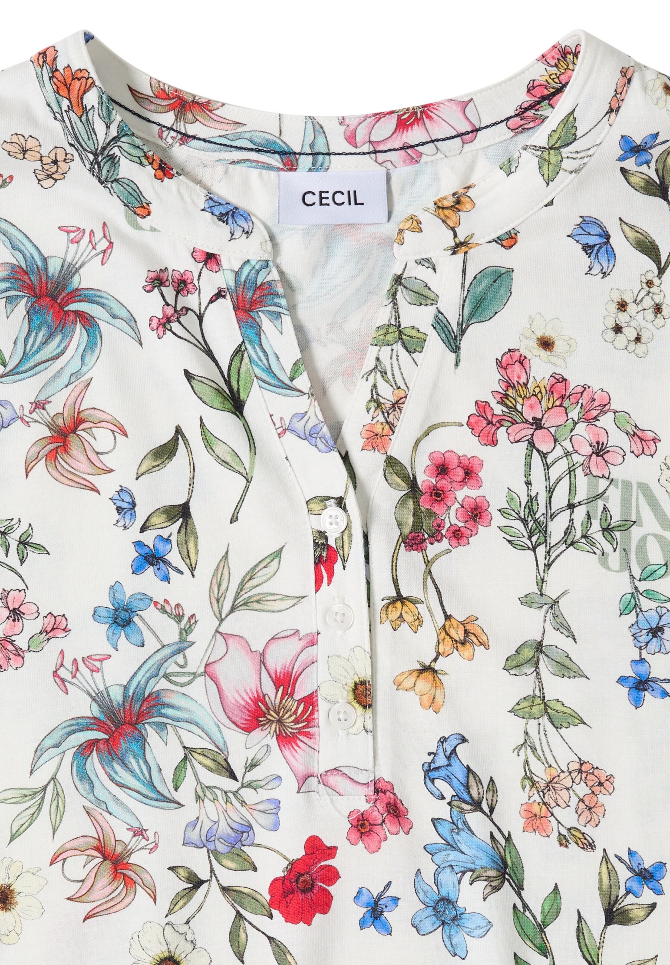 CECIL Shirt in Weiß