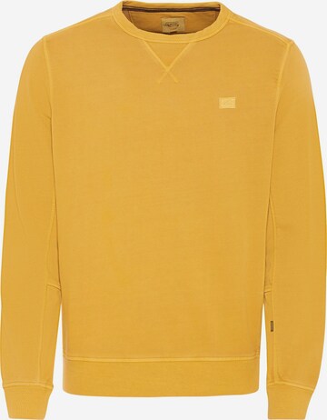 CAMEL ACTIVE Sweatshirt in Geel: voorkant