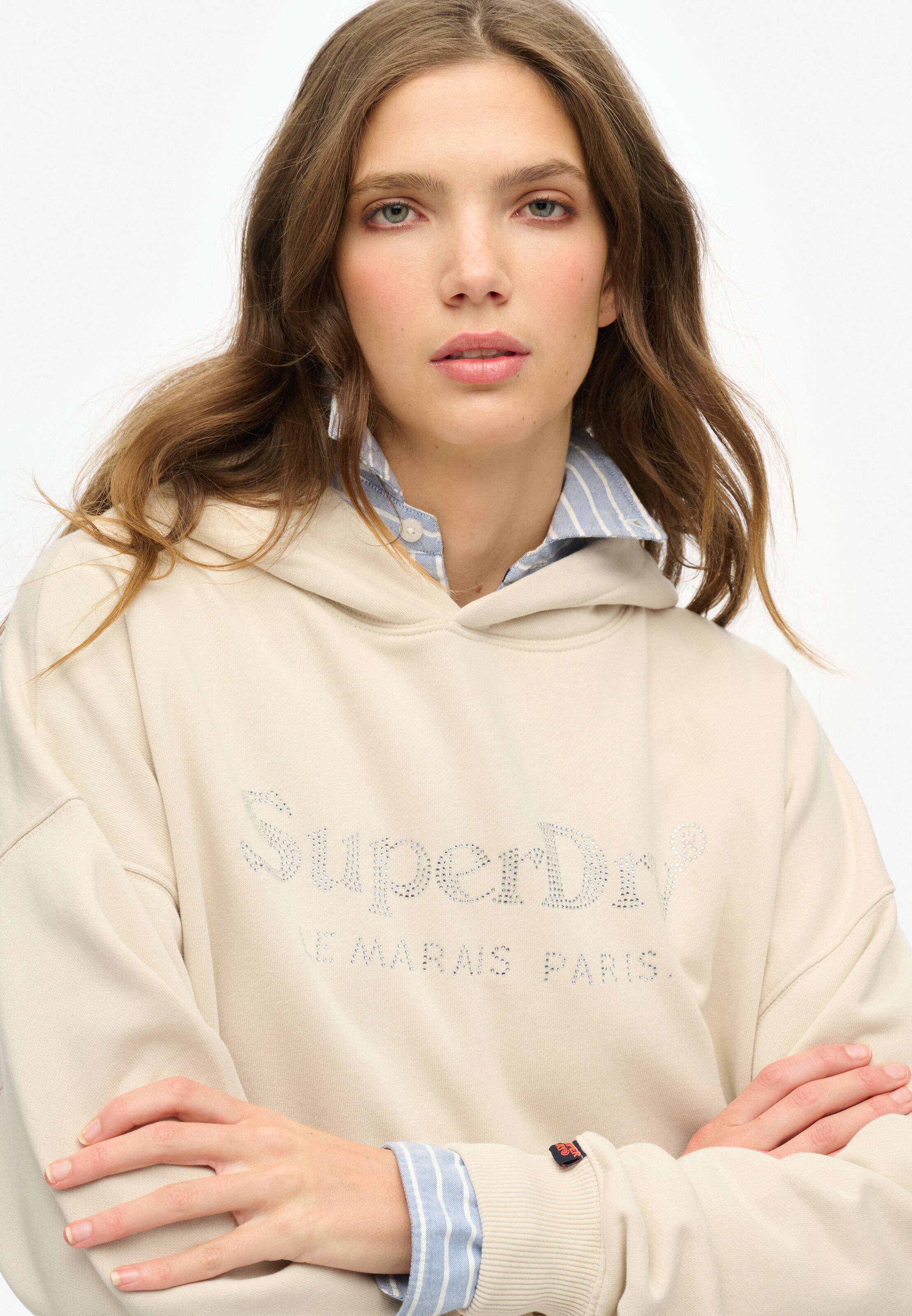 Superdry & Co Sweatshirt 'Venue' in Gelb