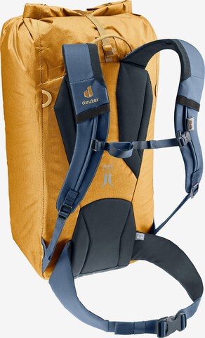 DEUTER Sports Backpack 'Durascent 30' in Yellow