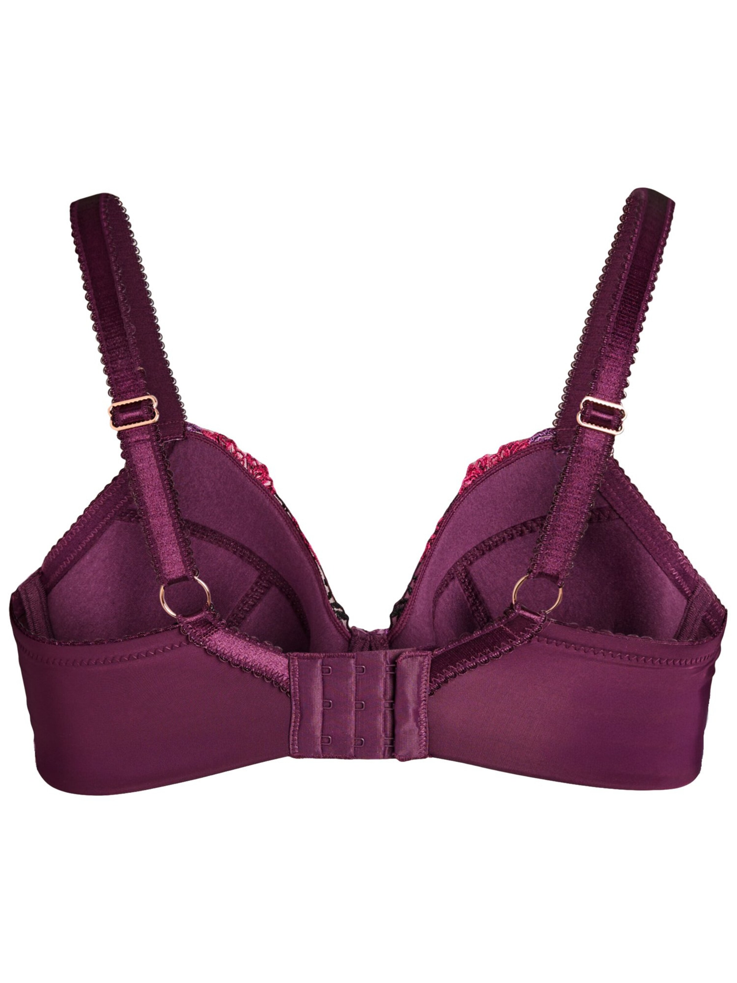 Sutien de tricou Sutien 'Lykke' de la Devoted by Zizzi pe mov