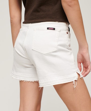 Regular Jean Superdry en blanc