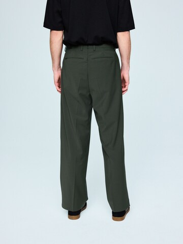 Next Loosefit Pantalon in Groen
