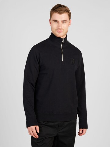 Revolution - Sudadera en negro: frente