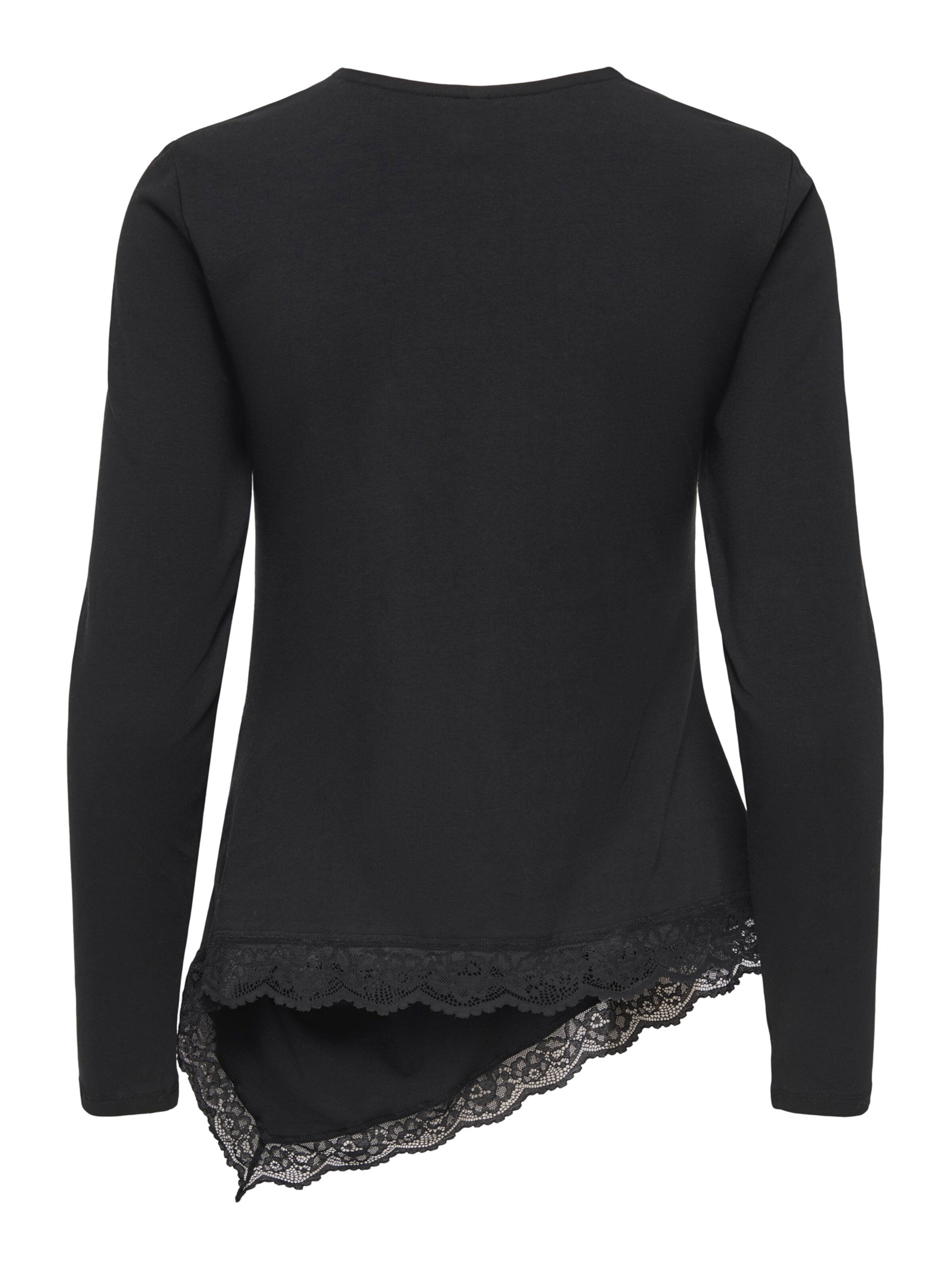 ONLY Shirt 'ONLLIVE LOVE' in Schwarz