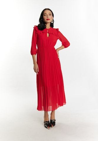 faina Φόρεμα σε κόκκινο: μπροστά