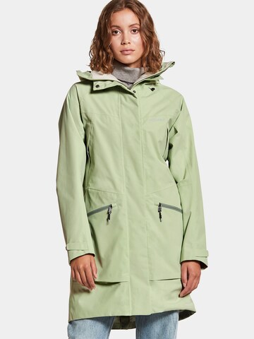 Manteau d’hiver 'Ilma' Didriksons en vert : devant