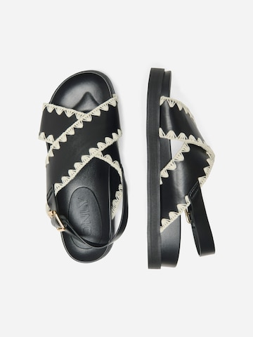 ONLY Босоножки 'ONLMINNIE-20' в Черный