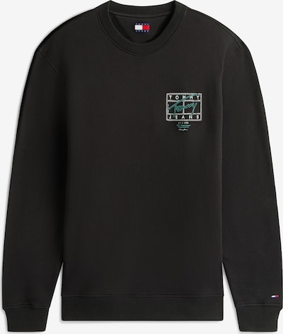 Megztinis be užsegimo iš Tommy Jeans, spalva – tamsiai žalia / juoda / sidabrinė, Prekių apžvalga