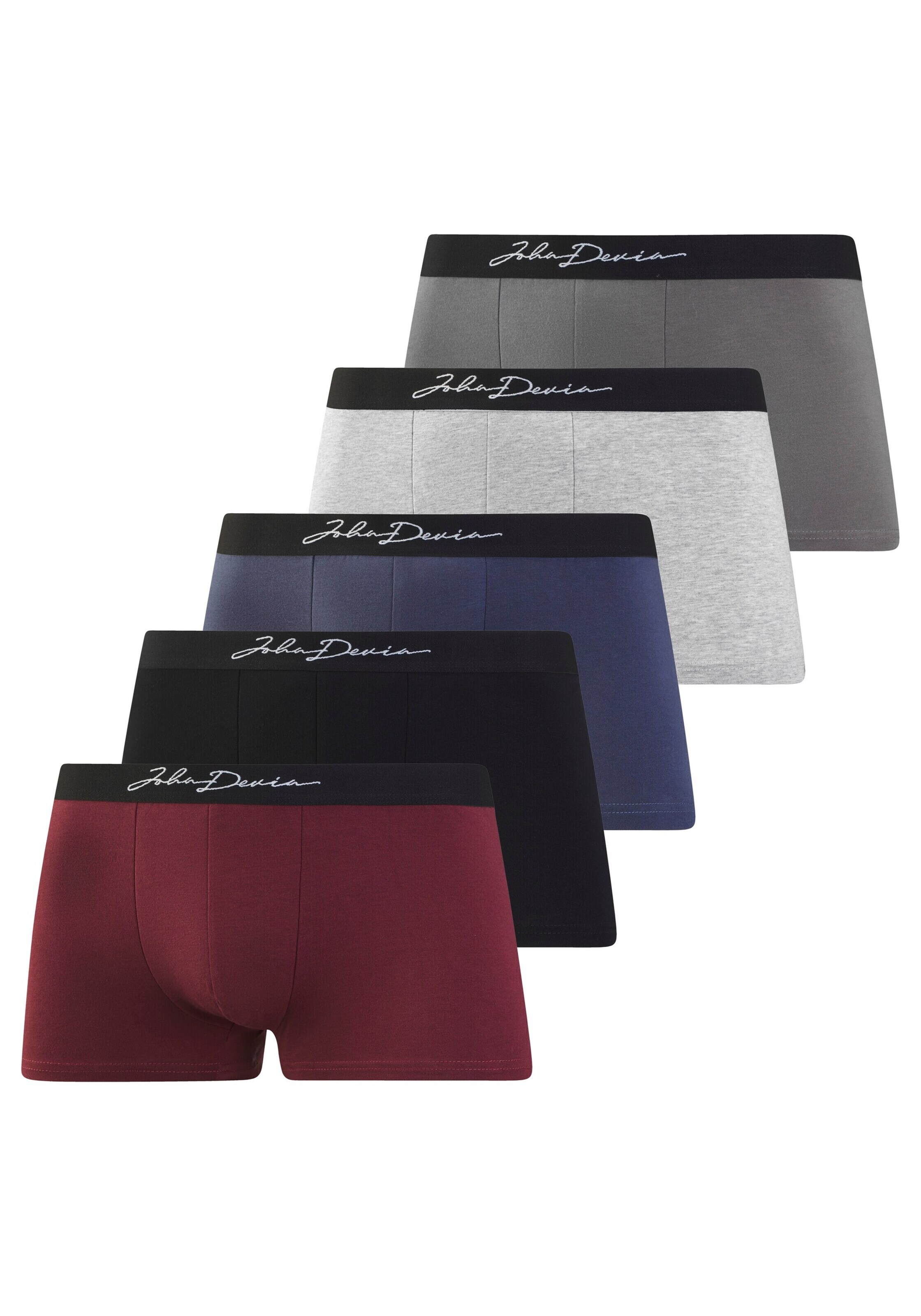 JOHN DEVIN Boxer shorts in Blue: front