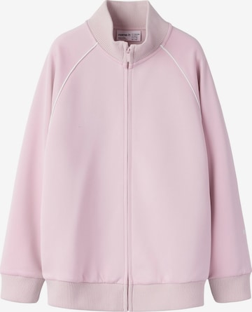 Veste de survêtement NAME IT en rose : devant