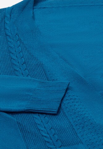 ALARY Knit Cardigan in Blue