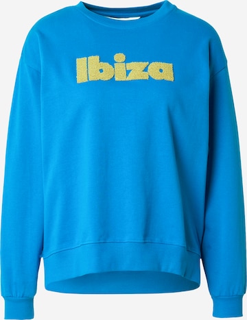 Compania Fantastica Bluzka sportowa 'Sudadera' w kolorze niebieski: przód