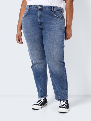 Noisy May Curve Regular Jeans 'JULY' in Blauw: voorkant