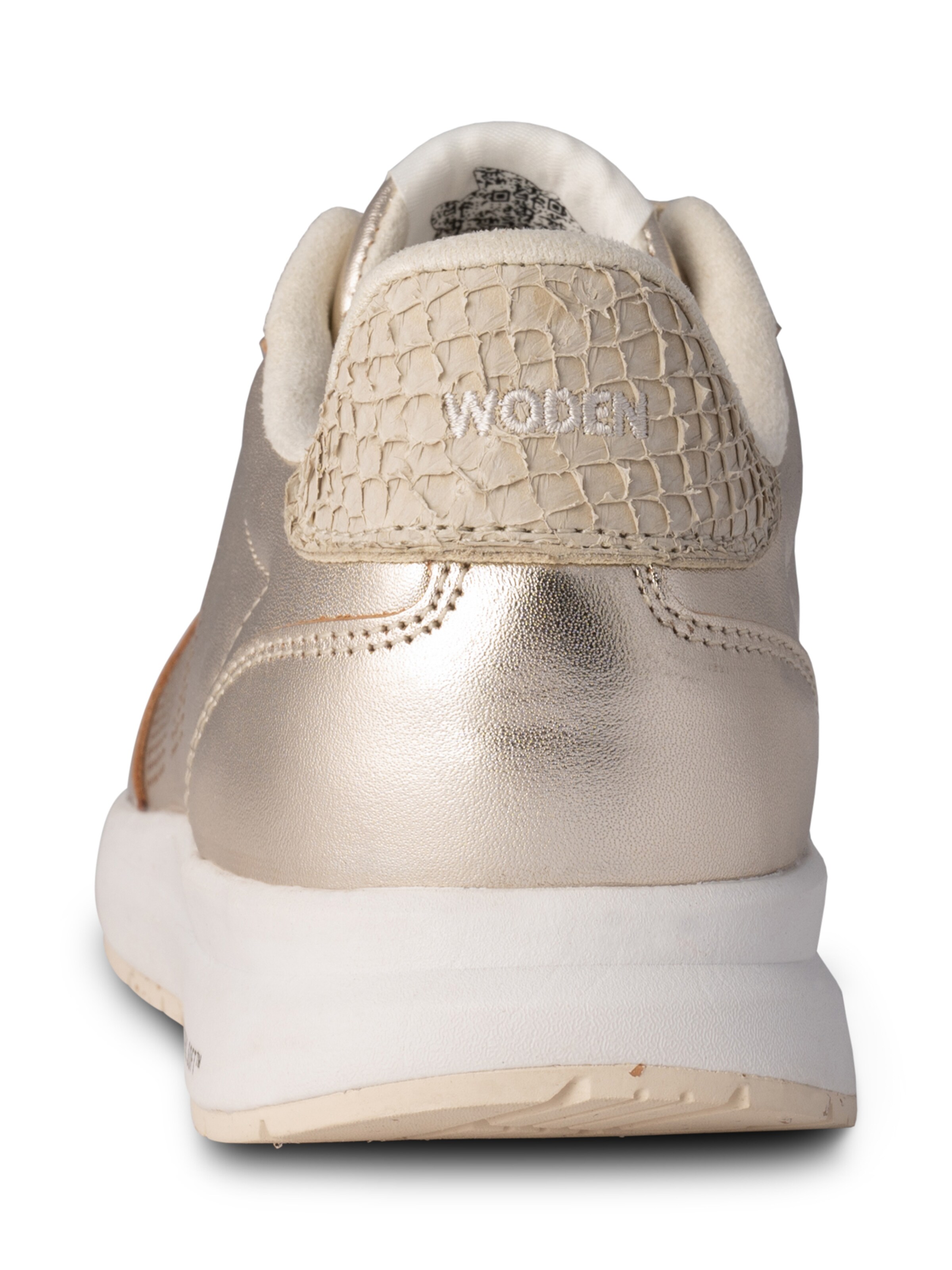 WODEN Sneakers laag 'Nora' in Goud