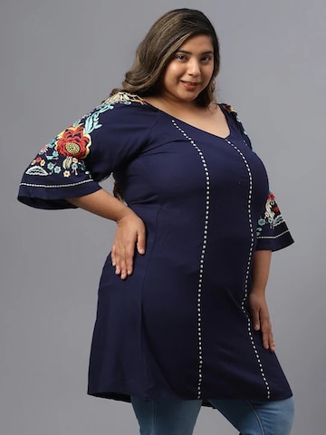 PfauGermany Oversized Shirt 'Regular' in Blue