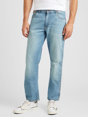 Regular Jeans 'TEXAS' de la WRANGLER pe albastru: față