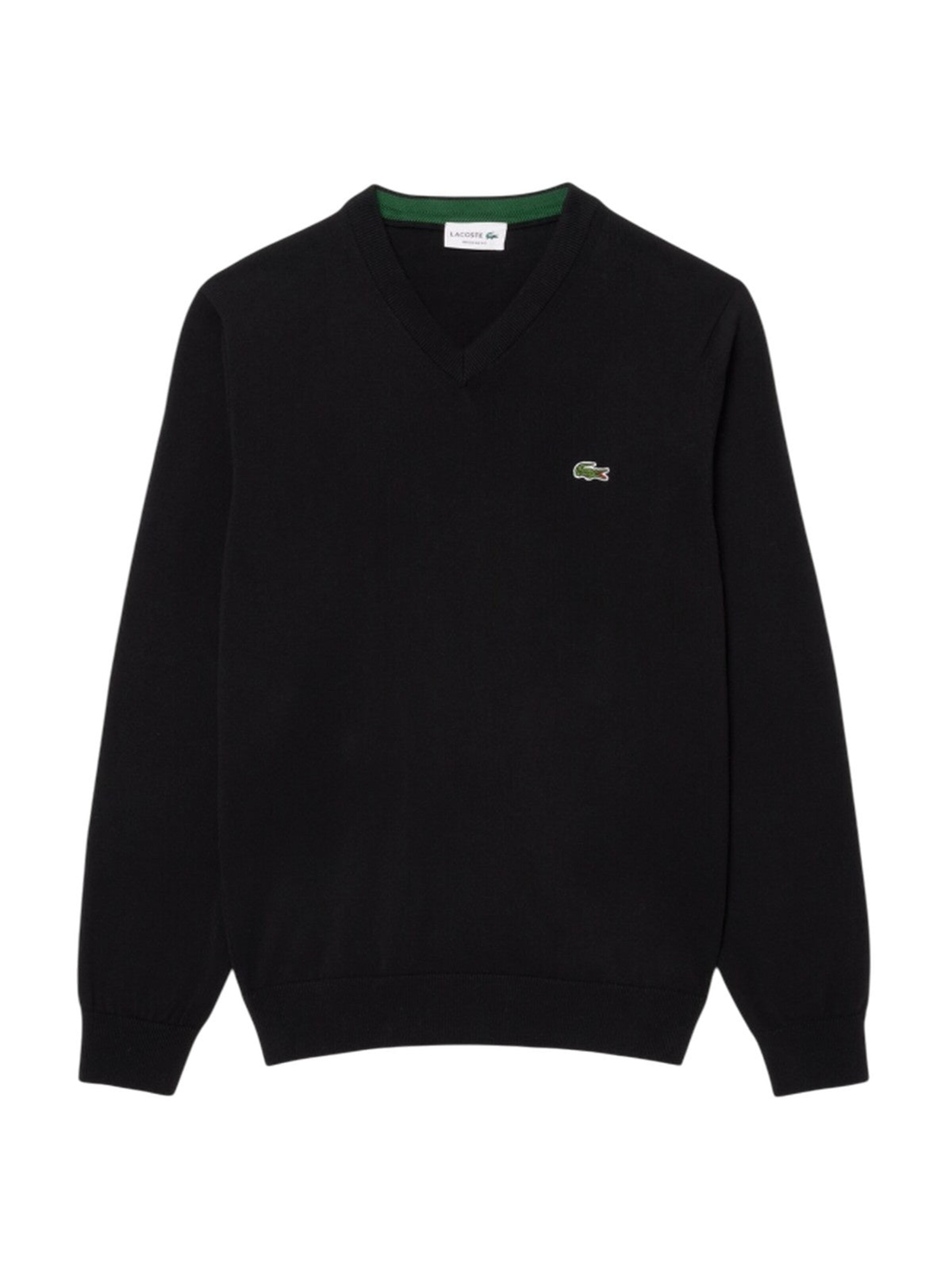 Pull-over LACOSTE en noir : devant
