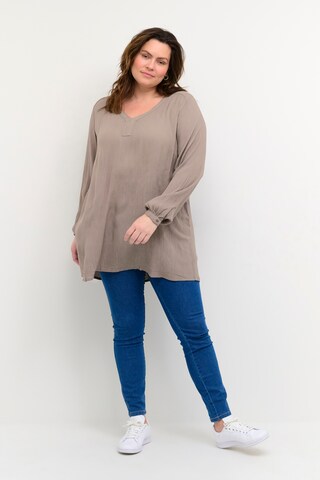 KAFFE CURVE Tunic 'Cami' in Grey