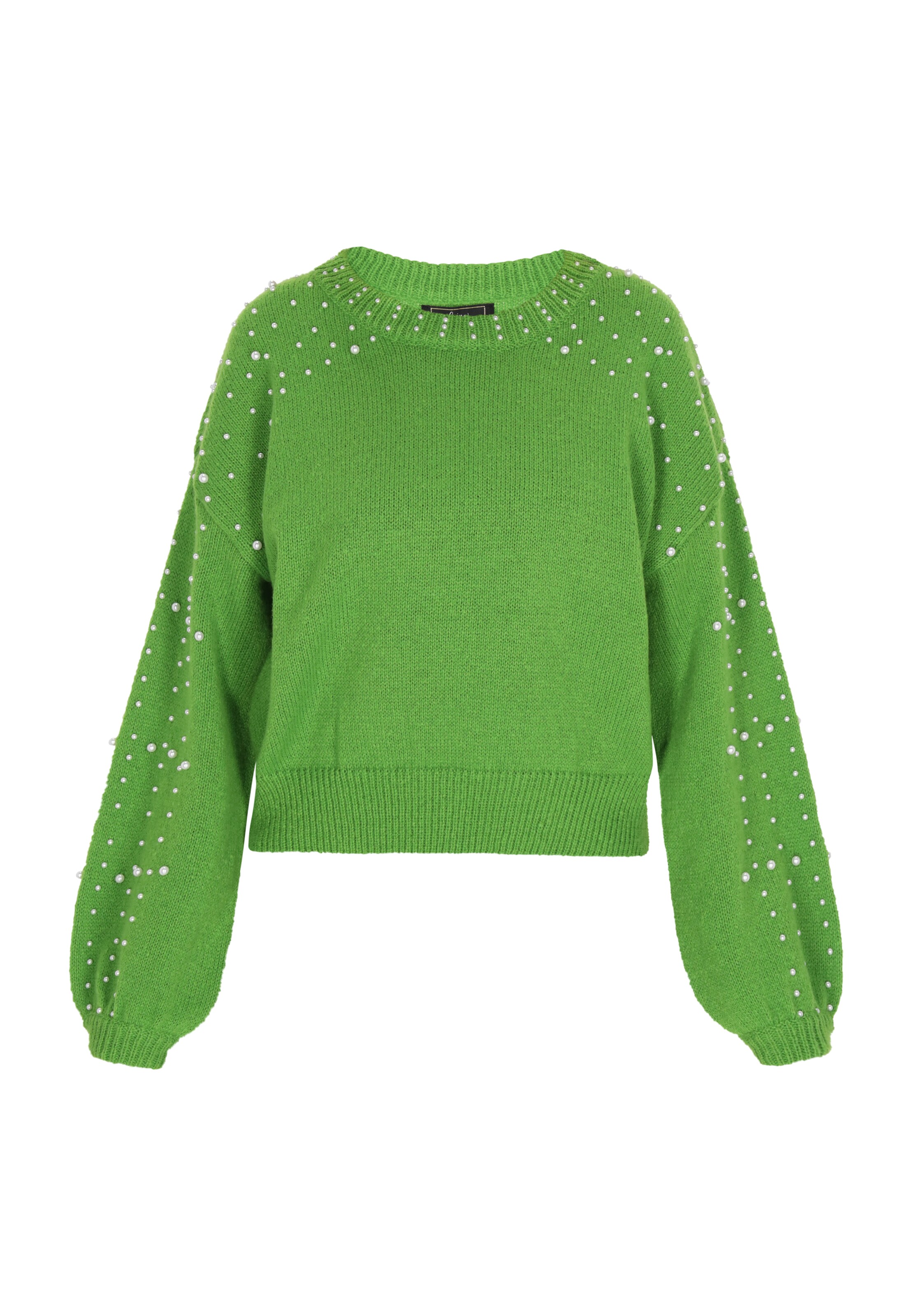 faina Trui in Groen: voorkant