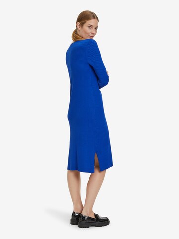 Vera Mont Gebreide jurk in Blauw