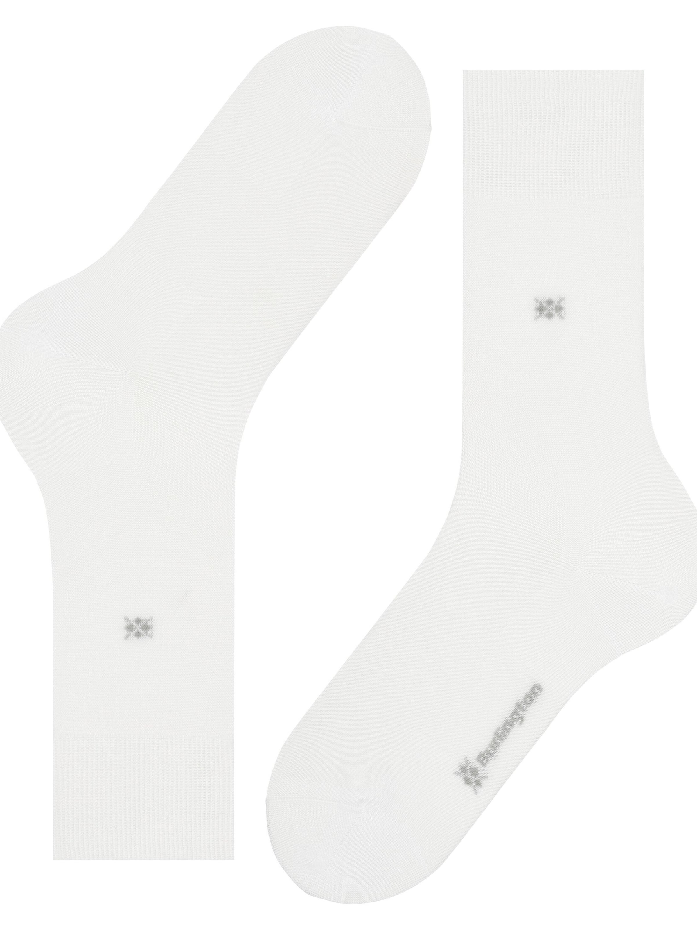 BURLINGTON Socks 'Dublin' in White