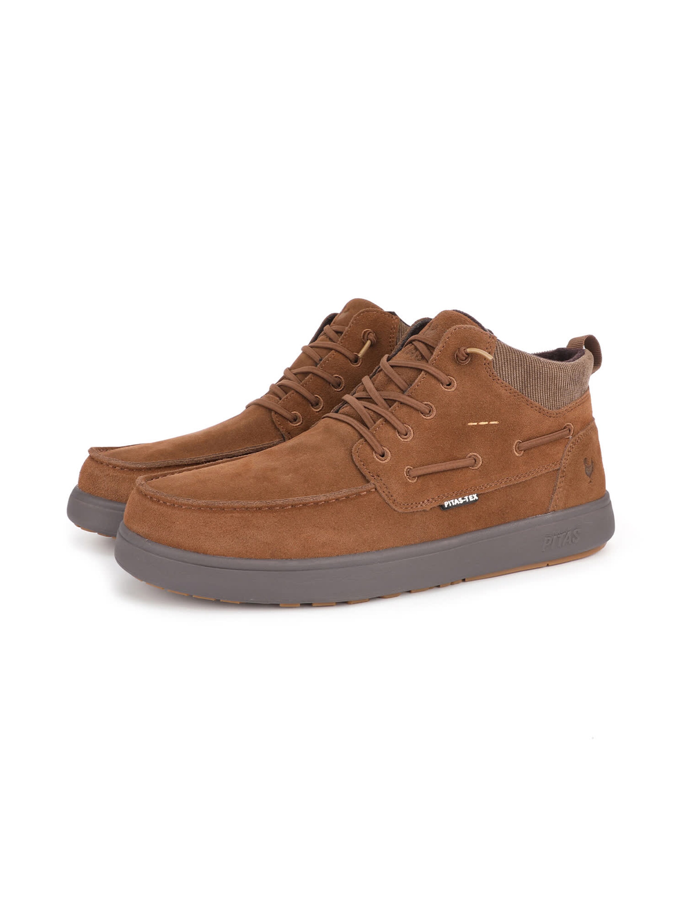 Walk In Pitas Lace-up boots 'Kent II' in Beige: front