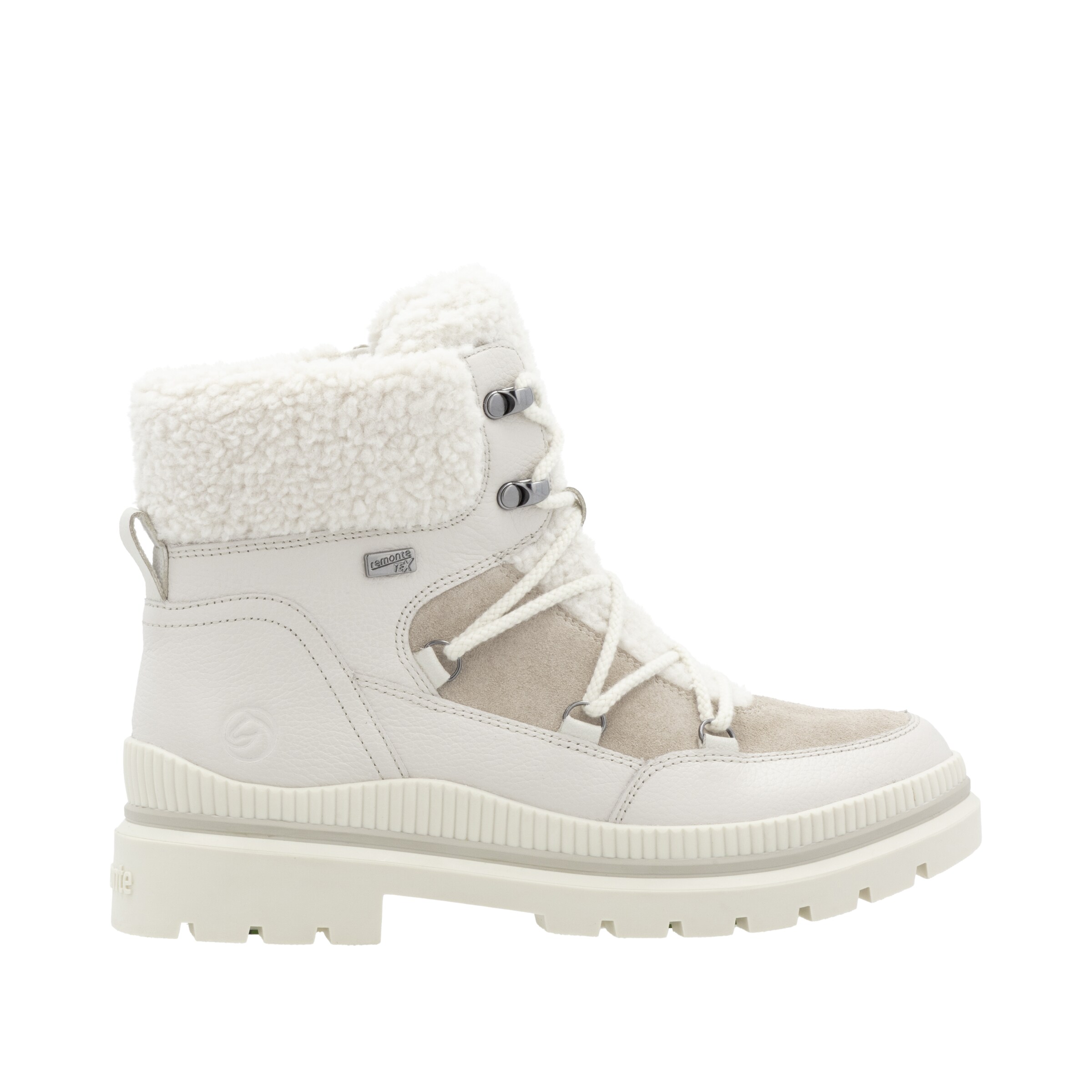 REMONTE Schnürstiefel in Weiß