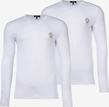 VERSACE Shirt in White: front