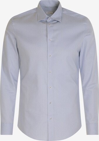 Coupe regular Chemise business SEIDENSTICKER en bleu : devant