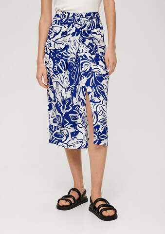 s.Oliver Rock in Blau: Vorderseite