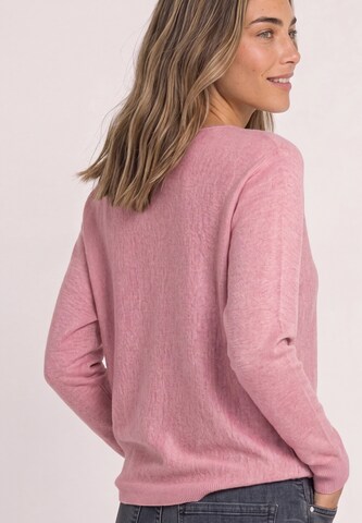 STREET ONE Dolman Pullover mit Boat Neck in Pink