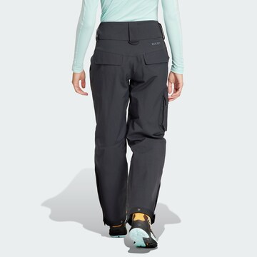 Regular Pantalon outdoor 'Terrex Techrock' ADIDAS TERREX en noir