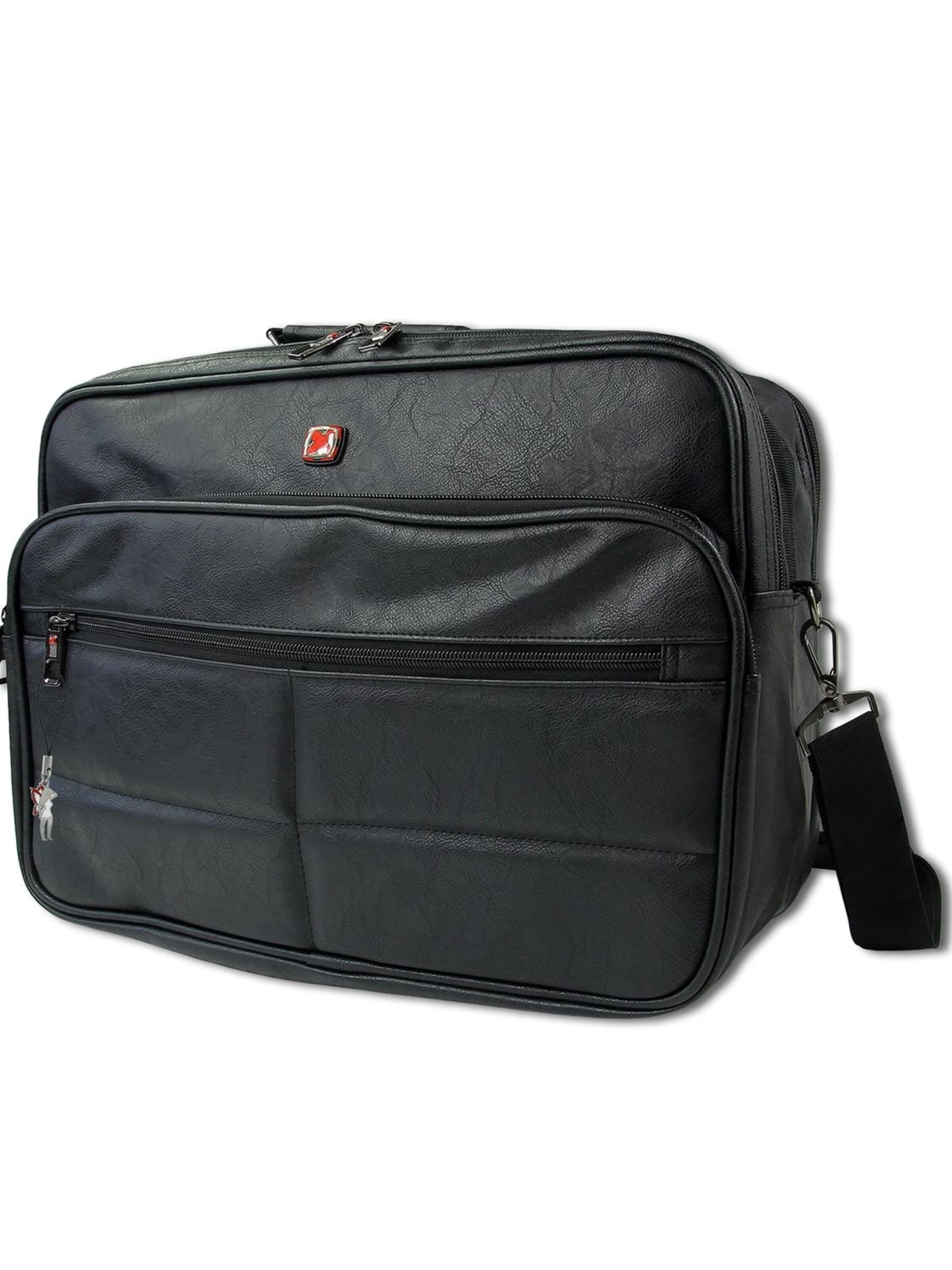 Travel N Meet - Bolso de hombro en negro