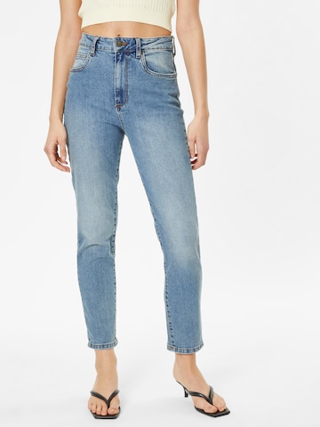 Coupe slim Jean Cotton On en bleu : devant