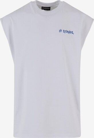 2Y Studios Shirt in White: front