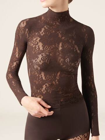 CALZEDONIA Shirt in Braun