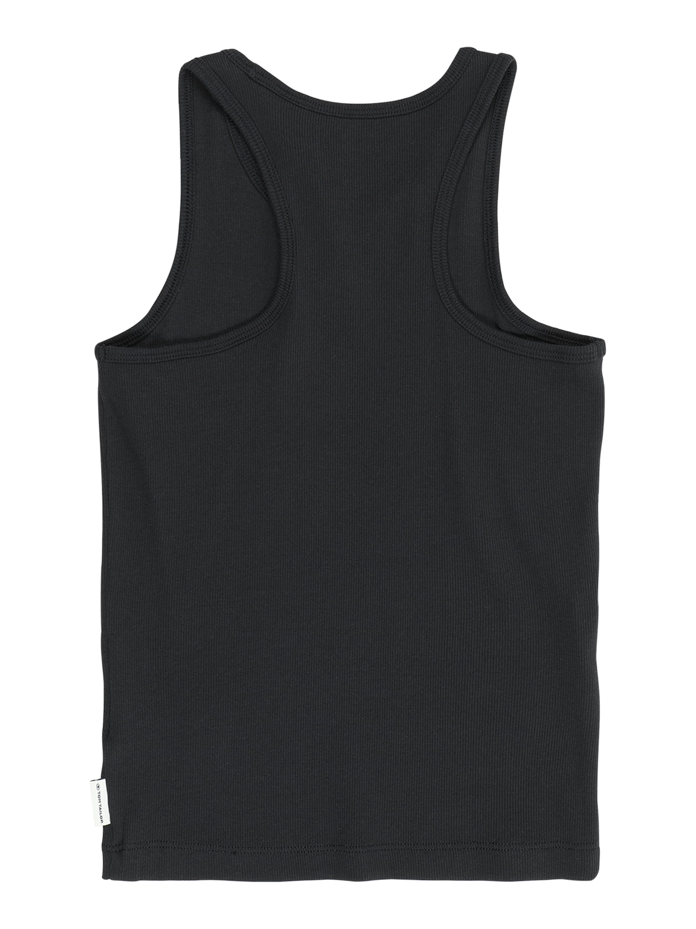 TOM TAILOR Top in Zwart